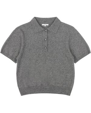 Entire studios Knit Polo Shirt - Grey