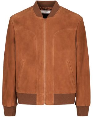 Celine Suede Jacket - Brown