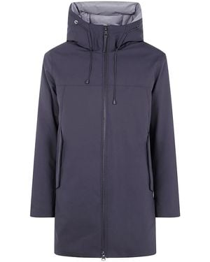 People Of Shibuya "Mitake" Parka Coat - Blue