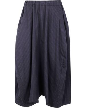 Comme des Garçons Midi Skirt - Blue