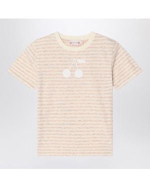 Bonpoint Thida T-Shirt Striped - Natural