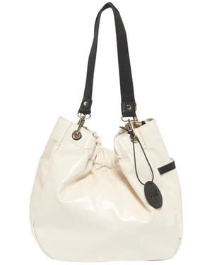 Jack Gomme "Cara" Satchel - Natural