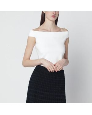 Jonathan Simkhai Rayon-Blend Top - Black