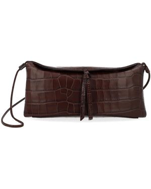STAUD Cow Leather Shoulder Bag - Brown