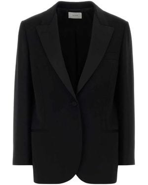 The Row Wool Gemma Blazer - Black