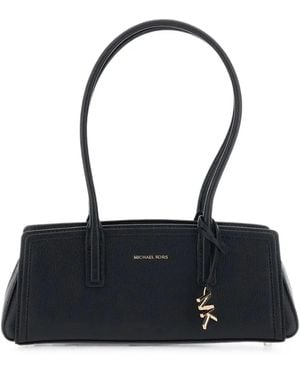 MICHAEL Michael Kors Sm Bw Shoulder Tote Bag - Black