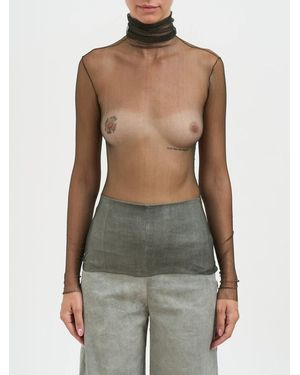 Cortana Silk Tulle Cisne Top - Green