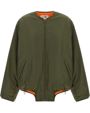 MM6 by Maison Margiela Sculptural Hem Jacket - Green