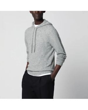 Roberto Collina Light Cashmere Sweatshirtstyle Jumper - Grey