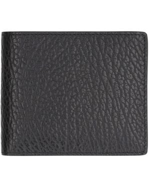 Maison Margiela Fourstitch Leather Wallet - Gray