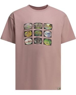 Carhartt "Coordinates" Crew-Neck T-Shirt - Pink