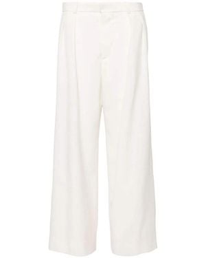 Wardrobe NYC Low Rise Trouser - White