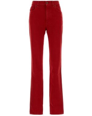 Chloé Denim Jeans - Red