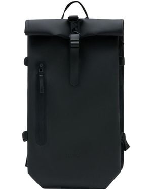 Rains Rolltop Rucksack L - Black