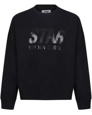 Golden Goose Cotton Ribbed Sweater - Blue