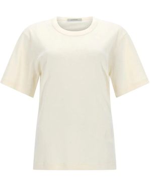 Lemaire Solid Crew Neck T-Shirt - White
