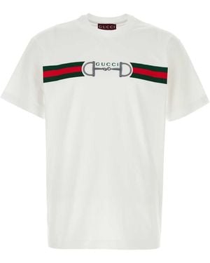 Gucci Cotton T-Shirt - White