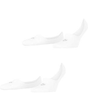 Burlington Confezione Da 2 Calzini Invisibili - White