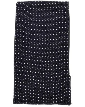 Destin Poppy Double Wool Scarf - Blue