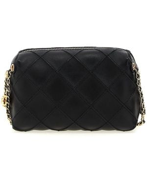 Tory Burch 'Fleming' Small Crossbody Bag - Black
