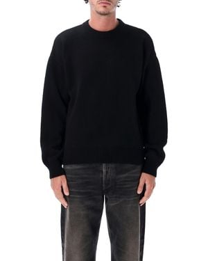 COLORFUL STANDARD Over Crewneck - Black
