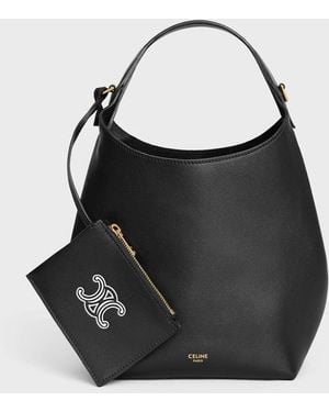 Celine Small Hobo - Black
