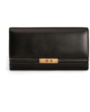 Dolce & Gabbana Dolce & Gabbana Marlene Leather Wallet Bag - Black