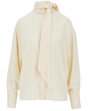 Etro Shirt With Jacquard Paisley Motif - White
