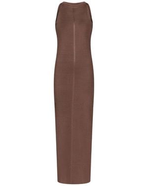 Loulou de Saison Sm Pablo Knit Dress - Brown