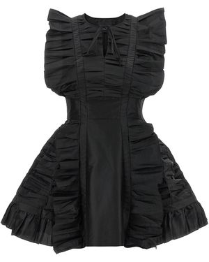 Giovanni bedin Ruffle Dress - Black