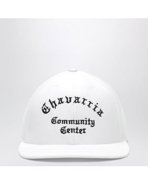 Willy Chavarria Polyester Community Centre Cap - White