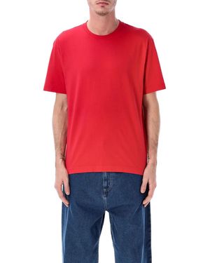 COLORFUL STANDARD Oversized Organic T-Shirt - Red