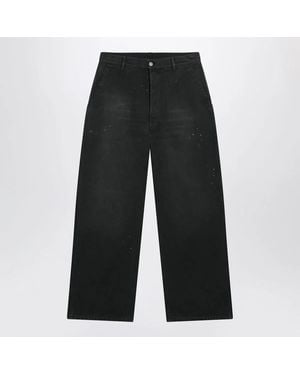 Maison Margiela Doubledyed Work Trousers - Black