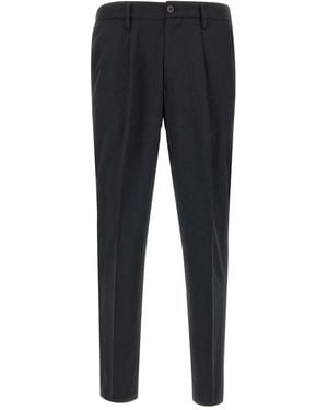 Devore Cotton Modal Pants - Blue
