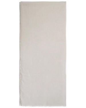 Max Mara Wool And Silk Scarf - Grey