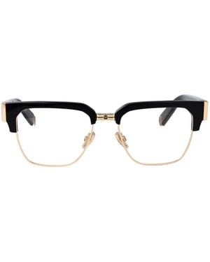 Philipp Plein Acetate Glasses - Metallic