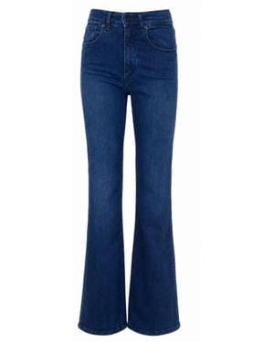 Lois Flared Cut Jeans - Blue