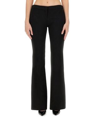 Moschino Crepe Trousers - Black