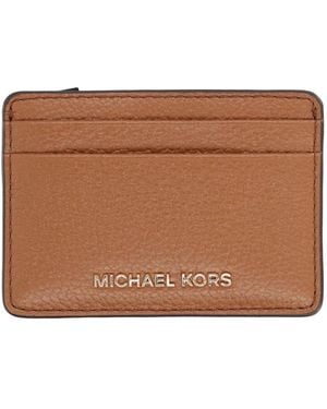 MICHAEL Michael Kors Michael By Michael Kors Card Holder With Logo - Brown