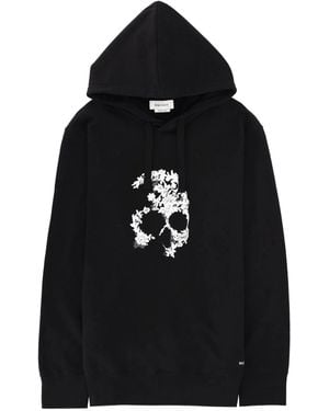 McQueen Sweatshirt With "Skull Motif" - Black