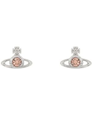 Vivienne Westwood Nano Solitaire Earrings - Metallic