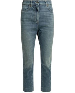 Valentino Straight-Leg Jeans - Blue
