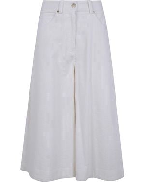 Essentiel Antwerp "Kigi" Corduroy Bermuda - White