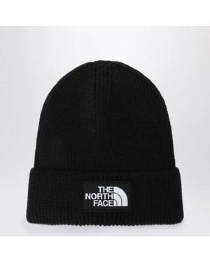 The North Face Beanie With Logo Patch - Black