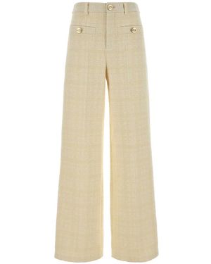 Gucci Cream Tweed Pant - Natural
