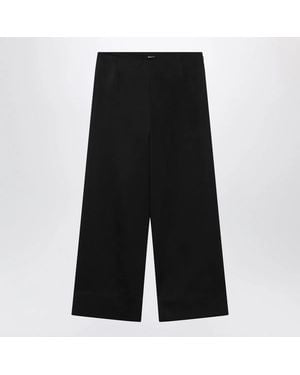 TOTEME Fluid Satin Pants - Black