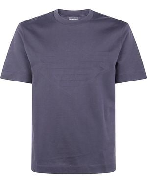 Emporio Armani Classic Short Sleeves T-Shirt - Blue