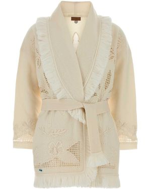 Alanui Islands Diary Cardigan - Natural