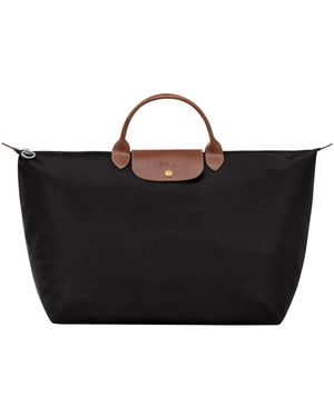 Longchamp Duffel Bag - Black