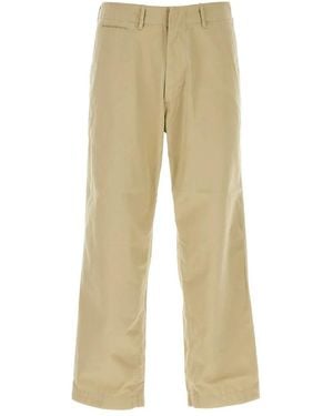 Nanamica Wide Chino Trousers - Natural